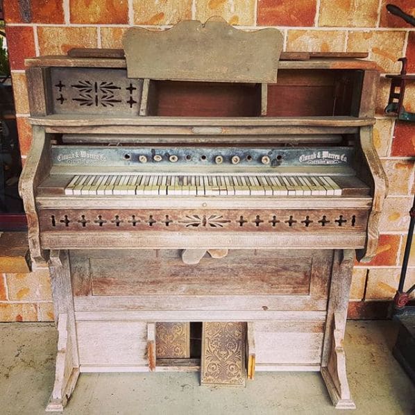 Public piano in Gold Coast, Queensland, Australia