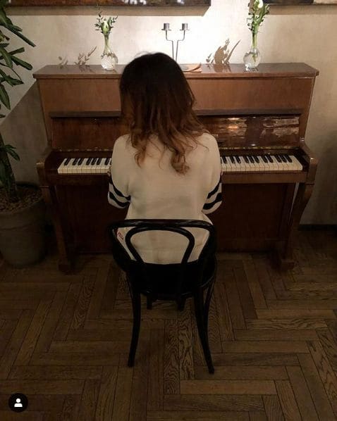 Public piano in Moscow, Moscow, Russia