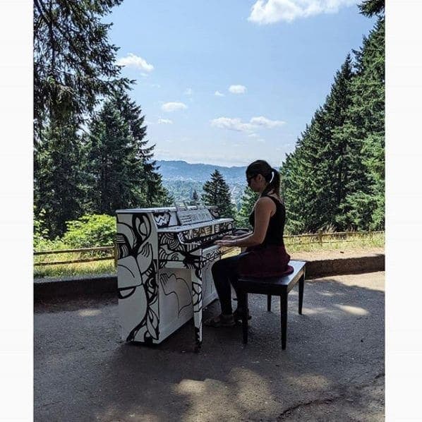 Photo of Mt. Tabor at Southeast Harvey Scott Circle, Mount Tabor, Portland, Multnomah County, Oregon, United States