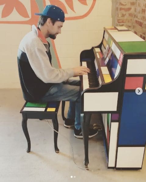 Public piano in Gwinnett County, Georgia, United States
