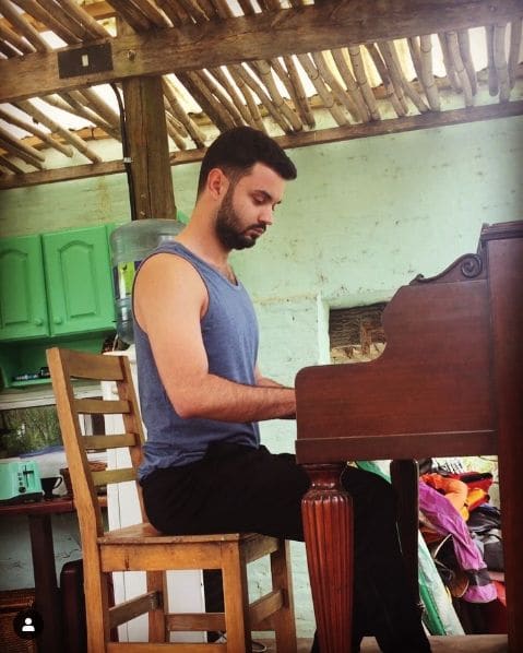 Public piano in Buenos Aires, Argentina