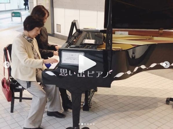 Public piano in Kanazawa, Japan