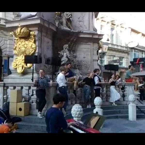 Photo of Graben Shopping Street, Vienna, Austria at Monumental Break, Graben, Widmerviertel, Innere Stadt, Vienna, 1010, Austria