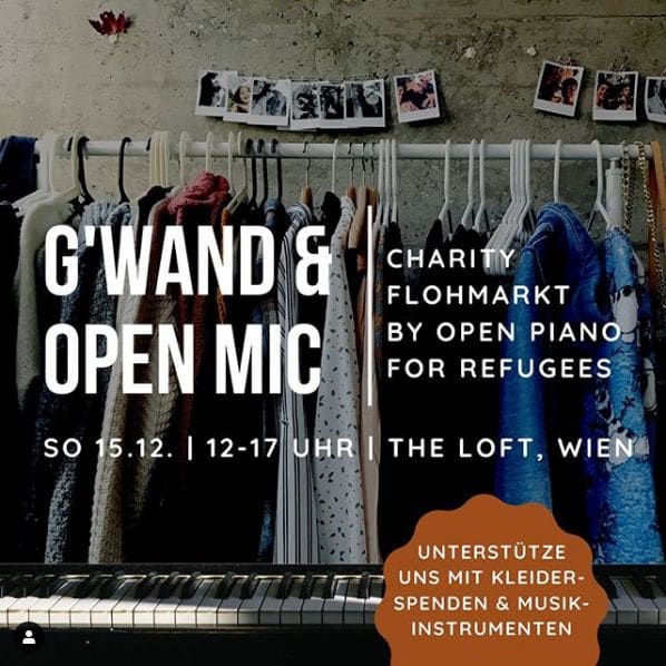 Photo of The Loft at 37, Lerchenfelder Gürtel, KG Neulerchenfeld, Ottakring, Vienna, 1160, Austria. Wien!🧡 Wir laden euch zu einem musikalischen Charity Flohmarkt ein, am…