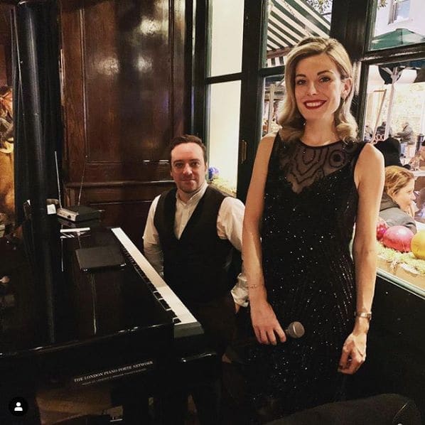 Public piano in Westminster, England, United Kingdom