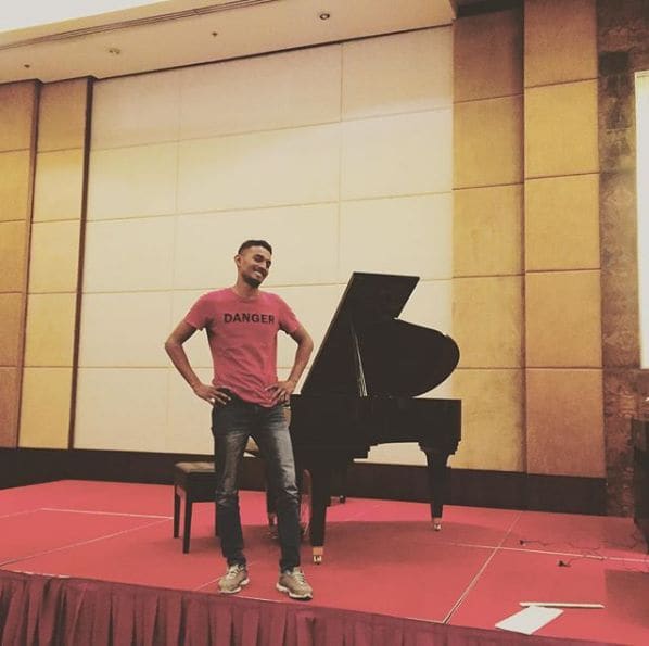 Public piano in Kuala Lumpur, Malaysia