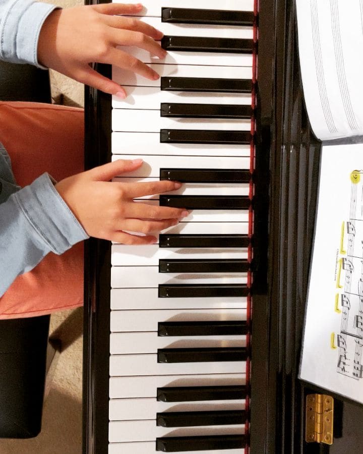 Public piano in London, England, United Kingdom