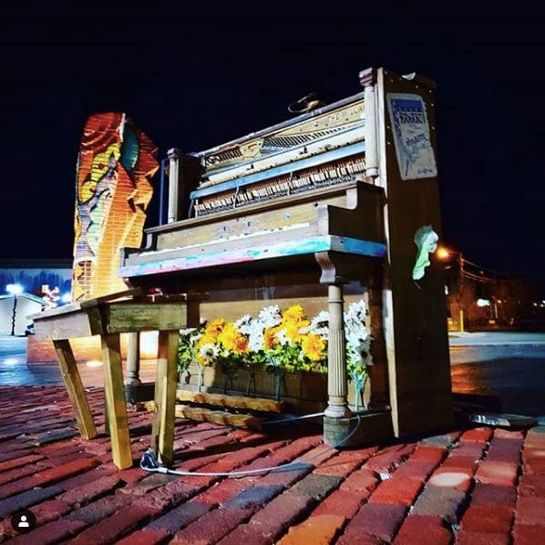 Public piano in Las Animas County, Colorado, United States