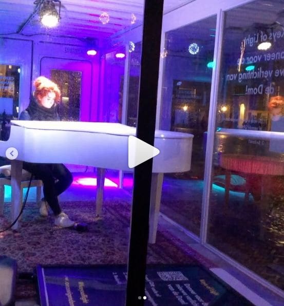 Public piano in Utrecht, Utrecht, Netherlands