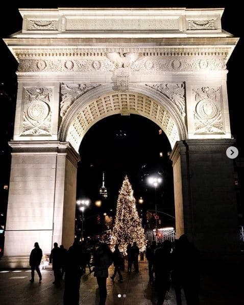 Photo of Washington Square Park at Washington Square Fountain, Washington Square South, Washington Square Village, Manhattan Community Board 2, Manhattan, New York County, New…