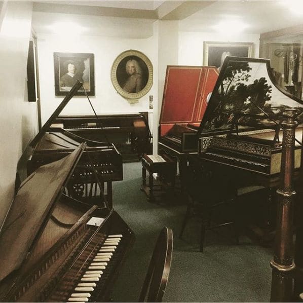 Public piano in Oxford, England, United Kingdom