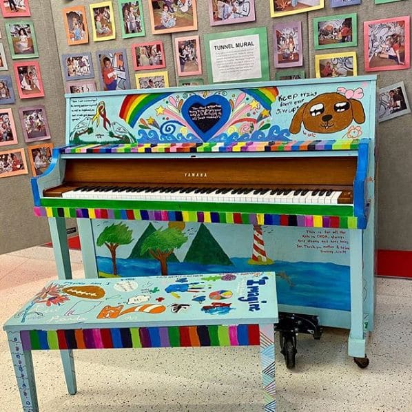 Public piano in Atlanta, Georgia, United States