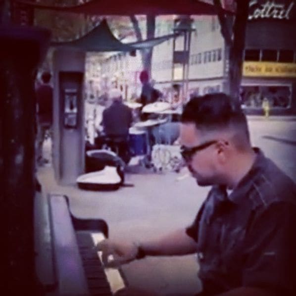 Public piano in Denver, Colorado, United States