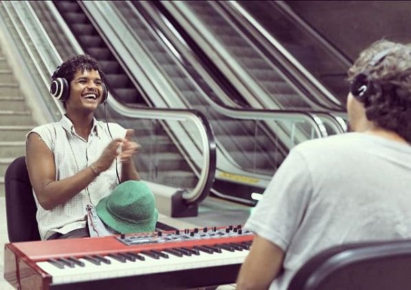Public piano in Rio de Janeiro, Rio de Janeiro, Brazil