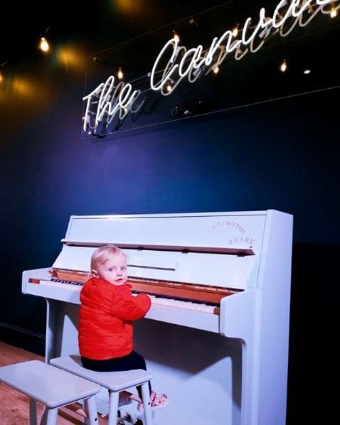 Public piano in London, England, United Kingdom