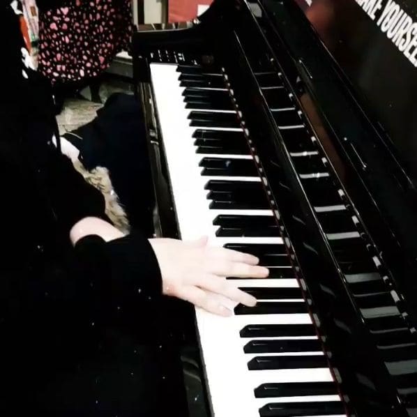 Public piano in Dundrum, Ireland