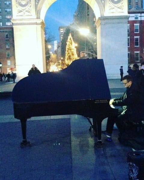 Photo of Washington Square Park at Washington Square Fountain, Washington Square South, Washington Square Village, Manhattan Community Board 2, Manhattan, New York County, New…