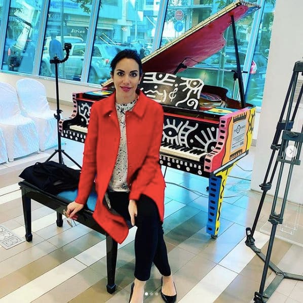 Public piano in Beirut, Beirut Governorate, Lebanon