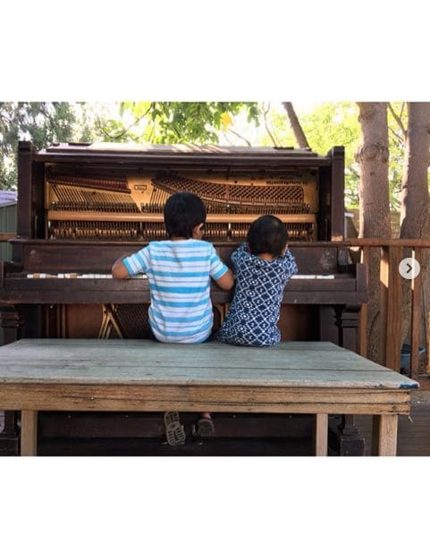 Public piano in Melbourne, Victoria, Australia