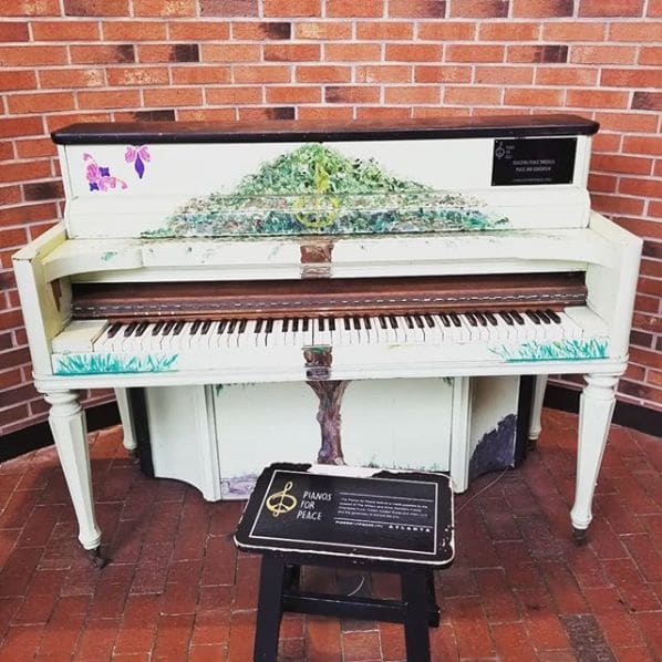 Public piano in Atlanta, Georgia, United States