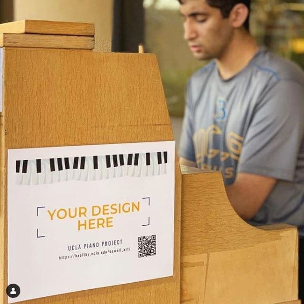Photo of UCLA at Pauley Pavilion, Bruin Walk, Westwood, Los Angeles, California, 90095, United States. CALLING FOR ART SUBMISSIONS! Get your artwork featured on our piano outside…