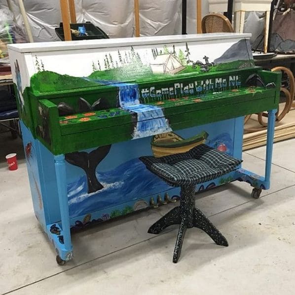 Public piano in Newfoundland and Labrador, Canada