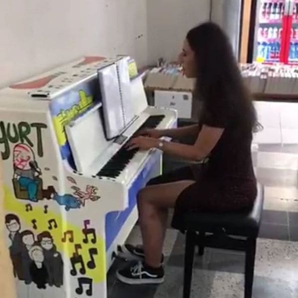 Public piano in The Metropolitan District of Limerick City, Ireland