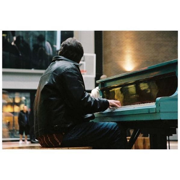 Public piano in Vancouver, British Columbia, Canada