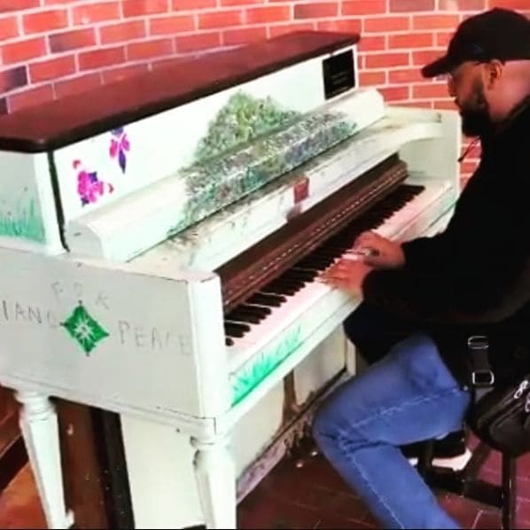 Public piano in Atlanta, Georgia, United States