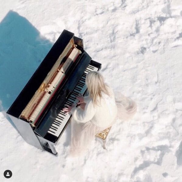 Public piano in Dalecarlia, Sweden