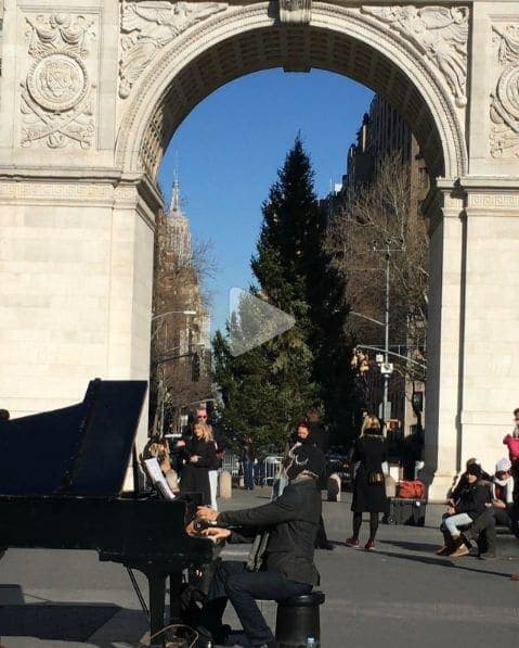Photo of Washington Square Park at Washington Square Fountain, Washington Square South, Washington Square Village, Manhattan Community Board 2, Manhattan, New York County, New…