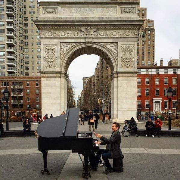 Photo of Washington Square Park at Washington Square Fountain, Washington Square South, Washington Square Village, Manhattan Community Board 2, Manhattan, New York County, New…