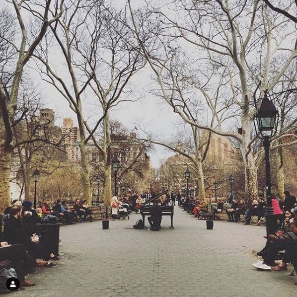 Photo of Washington Square Park at Washington Square Fountain, Washington Square South, Washington Square Village, Manhattan Community Board 2, Manhattan, New York County, New…