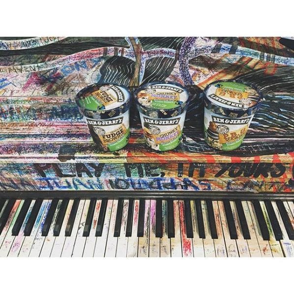 Public piano in Boston, Massachusetts, United States