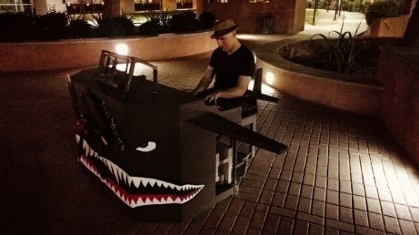 Public piano in Mesa, Arizona, United States