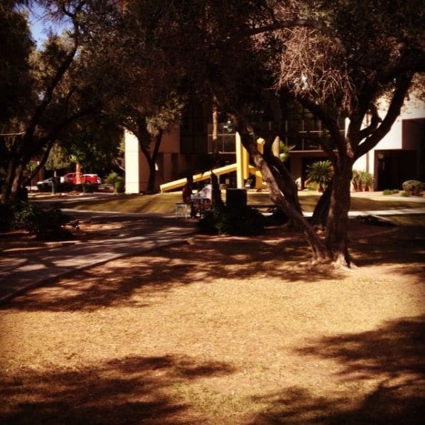 Public piano in Mesa, Arizona, United States