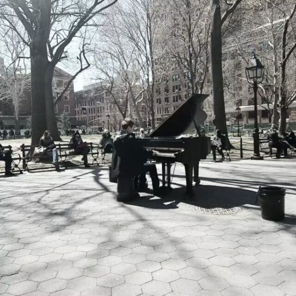Photo of Washington Square Park at Washington Square Fountain, Washington Square South, Washington Square Village, Manhattan Community Board 2, Manhattan, New York County, New…