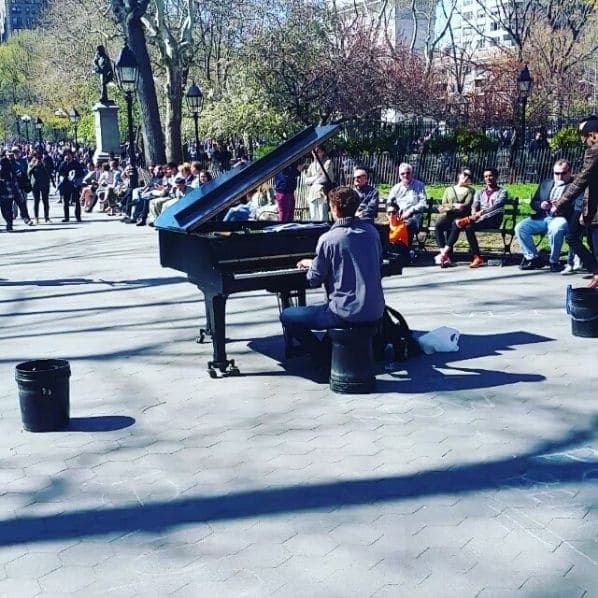 Photo of Washington Square Park at Washington Square Fountain, Washington Square South, Washington Square Village, Manhattan Community Board 2, Manhattan, New York County, New…