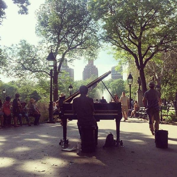 Photo of Washington Square Park at Washington Square Fountain, Washington Square South, Washington Square Village, Manhattan Community Board 2, Manhattan, New York County, New…