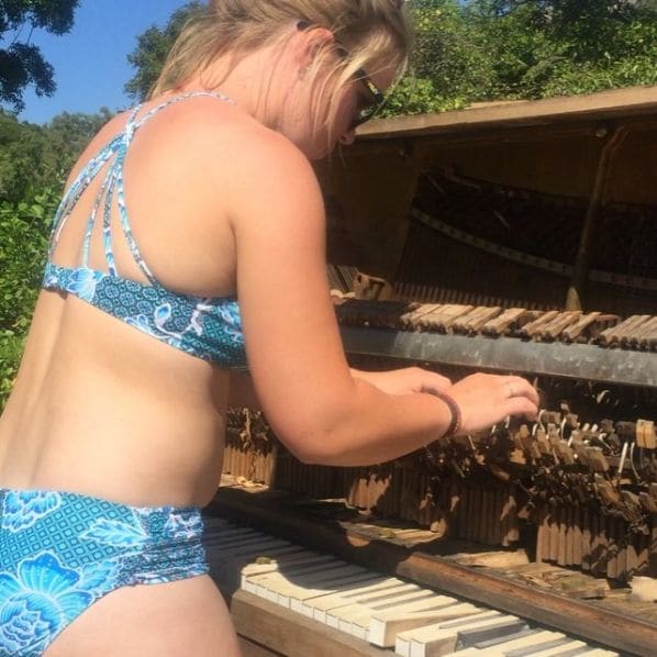 Public piano in Horseshoe Bay, Queensland, Australia