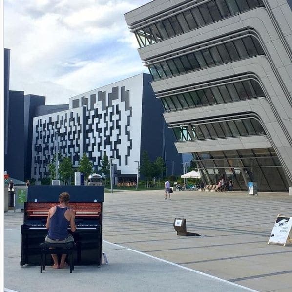 Photo of WU (Wirtschaftsuniversität Wien) at Vienna University of Economics and Business, 1, Welthandelsplatz, Stuwerviertel, KG Leopoldstadt, Leopoldstadt, Vienna, 1020,…