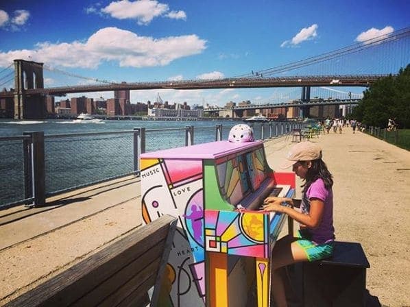 Photo of Brooklyn Bridge Park at Pier 3, Labrynth, Manhattan Community Board 1, New York County, New York, 11201, United States