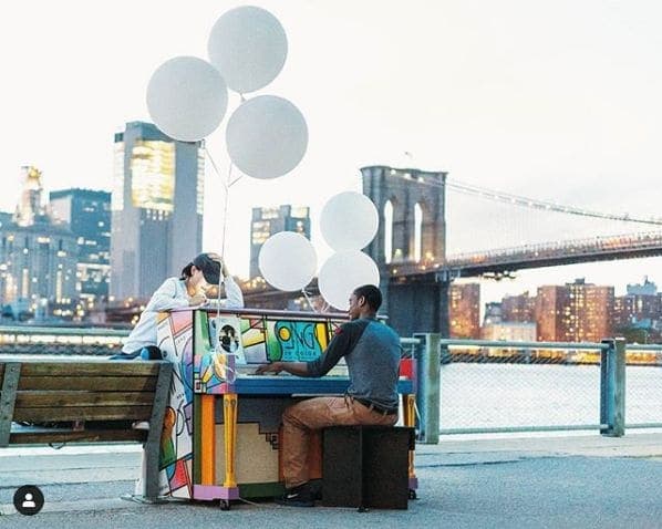 Photo of Brooklyn Bridge Park at Pier 3, Labrynth, Manhattan Community Board 1, New York County, New York, 11201, United States
