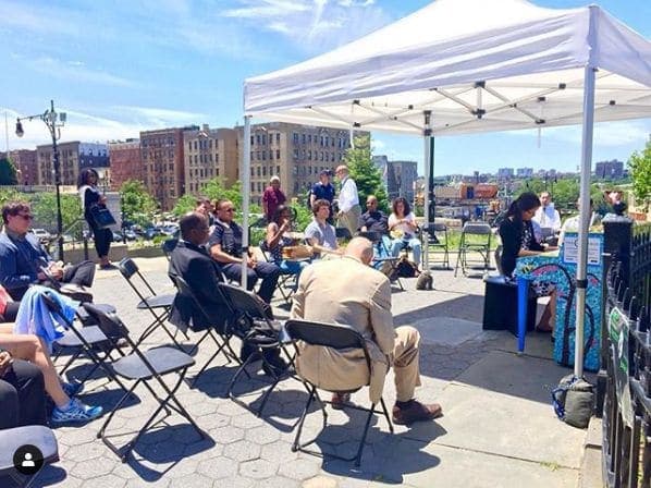 Photo of Joyce Kilmer Park at Grand Concourse & East 163rd Street, Grand Concourse, The Bronx, Bronx County, New York, 10452, United States
