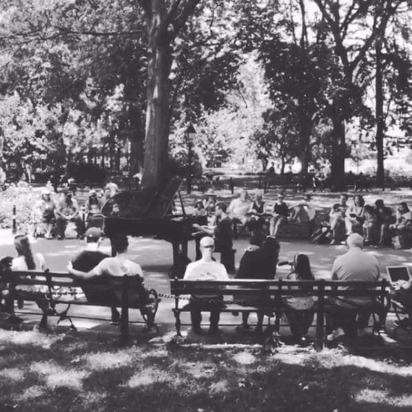 Photo of Washington Square Park at Washington Square Fountain, Washington Square South, Washington Square Village, Manhattan Community Board 2, Manhattan, New York County, New…