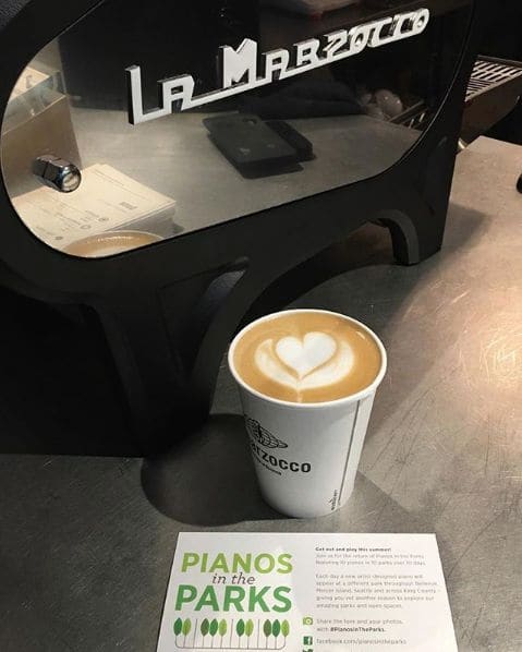 Public piano in Seattle, Washington, United States