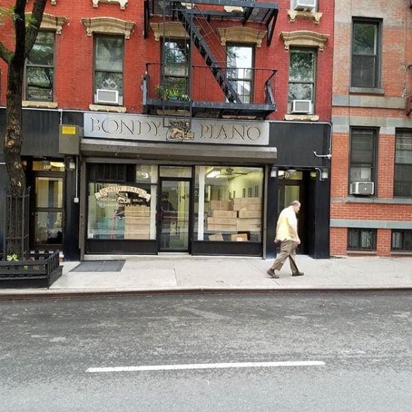 Photo of Bondy Piano at 433, West 45th Street, Theater District, Manhattan, New York County, New York, 10036, United States