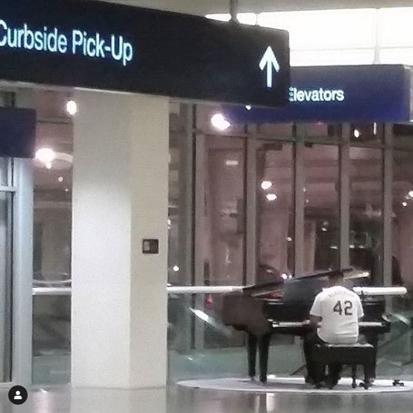 Public piano in Hennepin County, Minnesota, United States