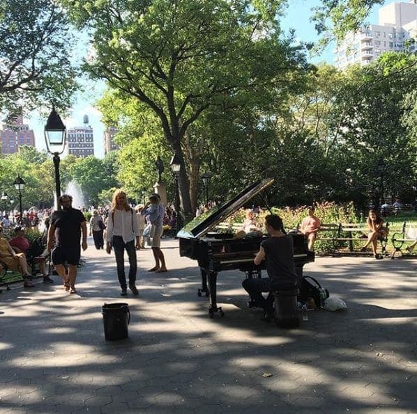 Photo of Washington Square Park at Washington Square Fountain, Washington Square South, Washington Square Village, Manhattan Community Board 2, Manhattan, New York County, New…
