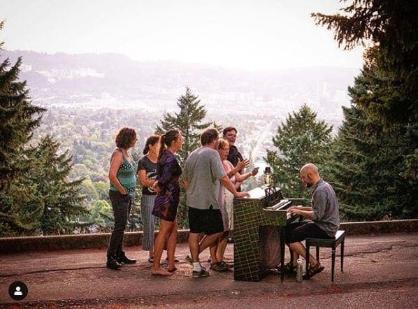 Photo of Mt. Tabor City Park at Southeast Salmon Way, Mount Tabor, Portland, Multnomah County, Oregon, 97215, United States. looking for something lovely to do this evening?…